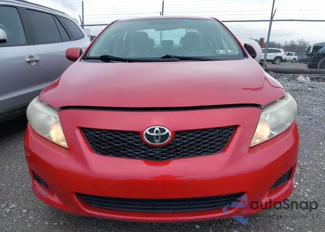 2009 Toyota Corolla Le из США, поврежденный, VIN 2T1BU40E79C125760